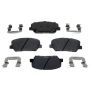 Raybestos MGD1675CH Raybestos R-Line Ceramic Brake Pad Set