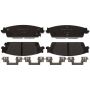 Raybestos MGD1707CH Raybestos R-Line Ceramic Brake Pad Set