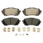 Raybestos MGD1711CH Raybestos R-Line Ceramic Brake Pad Set