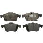 Raybestos MGD1721C Raybestos R-Line Ceramic Brake Pad Set