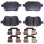 Raybestos MGD1722CH Raybestos R-Line Ceramic Brake Pad Set