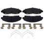 Raybestos MGD1723CH Raybestos R-Line Ceramic Brake Pad Set