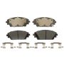 Raybestos MGD1728CH Raybestos R-Line Ceramic Brake Pad Set