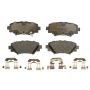Raybestos MGD1729CH Raybestos R-Line Ceramic Brake Pad Set