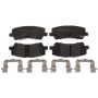 Raybestos MGD1810MH Raybestos R-Line Metallic Brake Pad Set