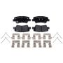 Raybestos MGD1813CH Raybestos R-Line Ceramic Brake Pad Set