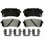 Raybestos MGD1829CH Raybestos R-Line Ceramic Brake Pad Set