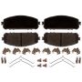 Raybestos MGD1843CH Raybestos R-Line Ceramic Brake Pad Set
