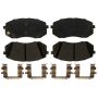 Raybestos MGD1855CH Raybestos R-Line Ceramic Brake Pad Set