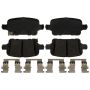 Raybestos MGD1857CH Raybestos R-Line Ceramic Brake Pad Set