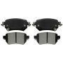 Raybestos MGD1874C Raybestos R-Line Ceramic Brake Pad Set
