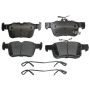 Raybestos MGD1878CH Raybestos R-Line Ceramic Brake Pad Set