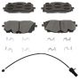 Raybestos MGD1894MH Raybestos R-Line Metallic Brake Pad Set