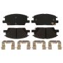 Raybestos MGD1913CH Raybestos R-Line Ceramic Brake Pad Set