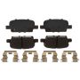 Raybestos MGD1921CH Raybestos R-Line Ceramic Brake Pad Set