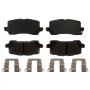 Raybestos MGD1954CH Raybestos R-Line Ceramic Brake Pad Set