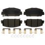 Raybestos MGD2036CH Raybestos R-Line Ceramic Brake Pad Set