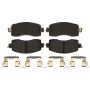 Raybestos MGD2045CH Raybestos R-Line Ceramic Brake Pad Set