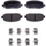 Raybestos MGD2081CH Raybestos R-Line Ceramic Brake Pad Set