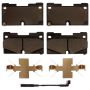 Raybestos MGD2173CH Raybestos R-Line Ceramic Brake Pad Set