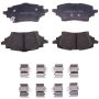 Raybestos MGD2202CH Raybestos R-Line Ceramic Brake Pad Set