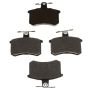 Raybestos MGD228M Raybestos R-Line Metallic Brake Pad Set