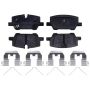 Raybestos MGD2308CH Raybestos R-Line Ceramic Brake Pad Set