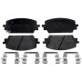 Raybestos MGD2380CH Raybestos R-Line Ceramic Brake Pad Set