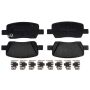 Raybestos MGD2381CH Raybestos Element3 Hybrid Brake Pad Set