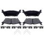 Raybestos MGD2383CH Raybestos R-Line Ceramic Brake Pad Set