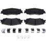 Raybestos MGD2439MH Raybestos R-Line Metallic Brake Pad Set