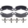 Raybestos MGD2443MH Raybestos R-Line Metallic Brake Pad Set