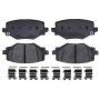 Raybestos MGD2447MH Raybestos R-Line Metallic Brake Pad Set