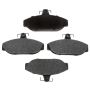 Raybestos MGD255M Raybestos R-Line Metallic Brake Pad Set