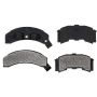 Raybestos MGD262M Raybestos R-Line Metallic Brake Pad Set