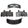 Raybestos MGD368M Raybestos R-Line Metallic Brake Pad Set