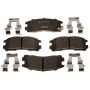 Raybestos MGD383CH Raybestos R-Line Ceramic Brake Pad Set