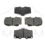 Raybestos MGD436ACH Raybestos R-Line Ceramic Brake Pad Set