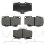 Raybestos MGD436CH Raybestos R-Line Ceramic Brake Pad Set