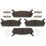 Raybestos MGD458CH Raybestos R-Line Ceramic Brake Pad Set