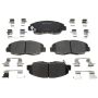 Raybestos MGD465ACH Raybestos R-Line Ceramic Brake Pad Set