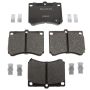 Raybestos MGD473CH Raybestos R-Line Ceramic Brake Pad Set