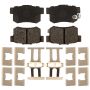 Raybestos MGD536CH Raybestos R-Line Ceramic Brake Pad Set