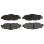 Raybestos MGD572C Raybestos R-Line Ceramic Brake Pad Set