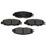 Raybestos MGD613C Raybestos R-Line Ceramic Brake Pad Set