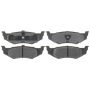 Raybestos MGD641M Raybestos R-Line Metallic Brake Pad Set