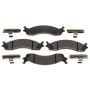 Raybestos MGD655MH Raybestos R-Line Metallic Brake Pad Set
