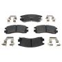 Raybestos MGD698CH Raybestos R-Line Ceramic Brake Pad Set