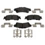 Raybestos MGD792CH Raybestos R-Line Ceramic Brake Pad Set