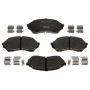 Raybestos MGD798CH Raybestos R-Line Ceramic Brake Pad Set